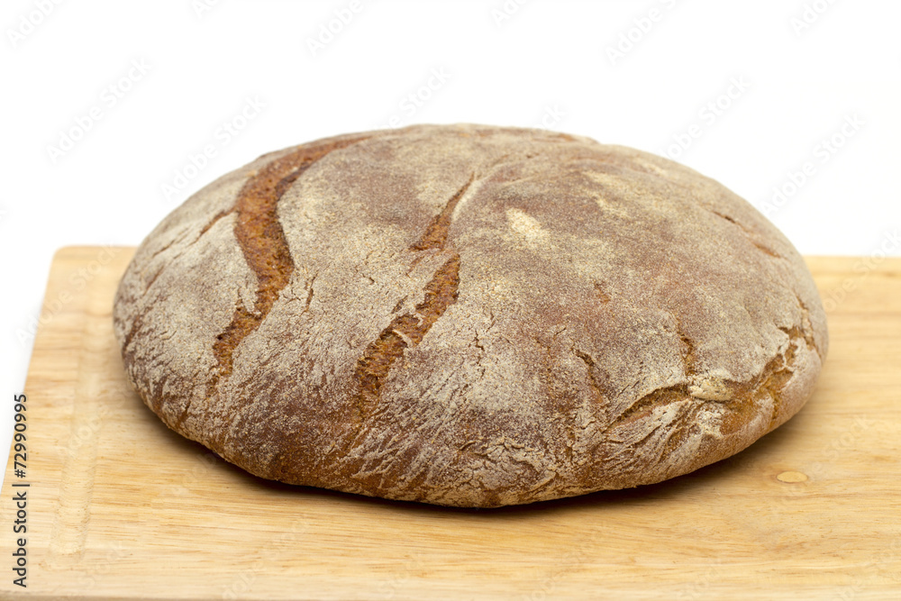 bread on the white background bread on the white background