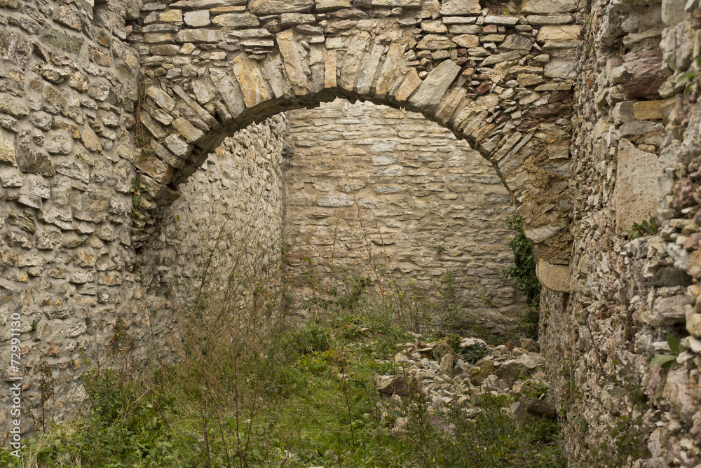 medvedgrad walls, arc