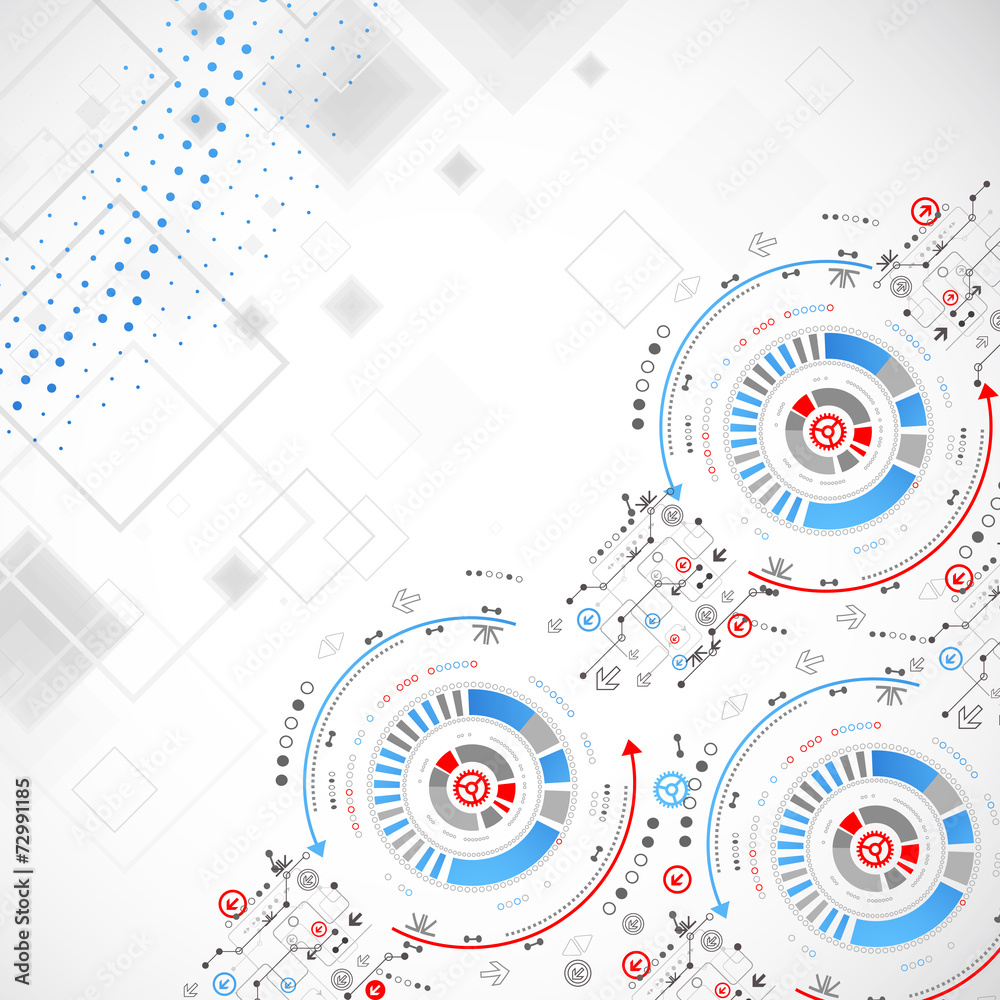 Abstract technological background. Vector illustration Abstract technological background. Vector illustration