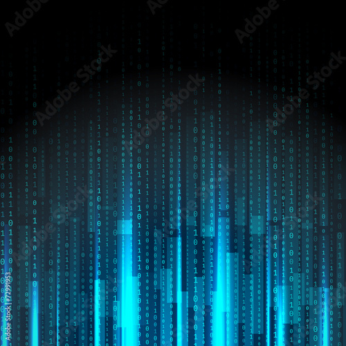 Abstract matrix background