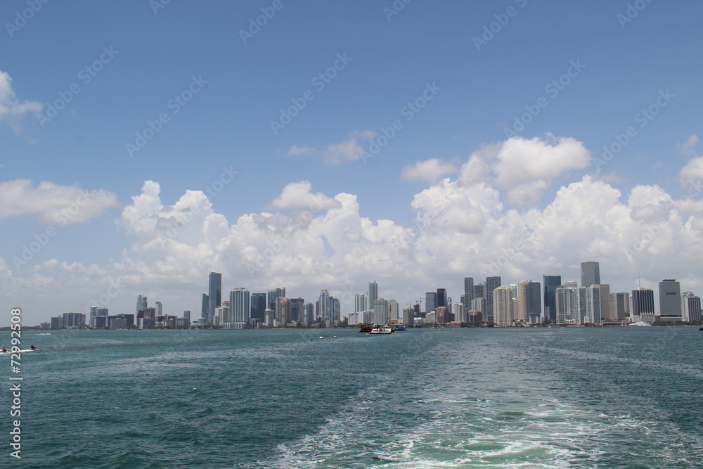 Fototapeta premium Miami, city center