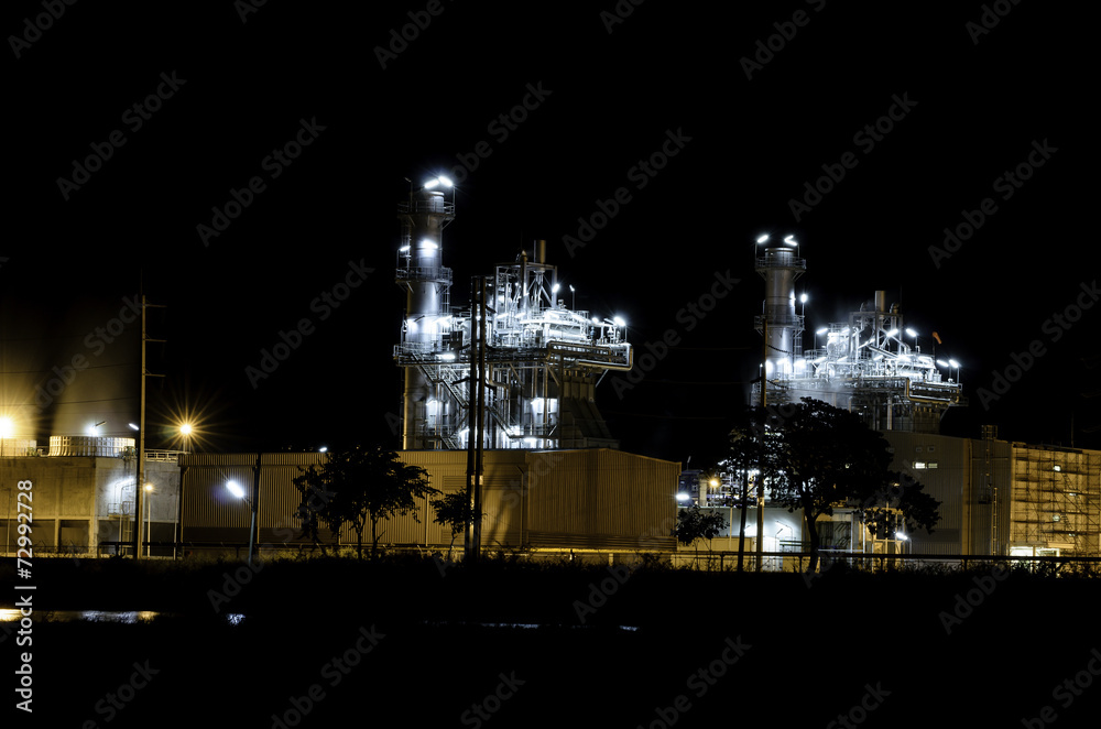 Industrial power plant