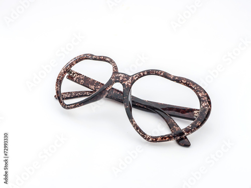 Eye glasses with heart shape