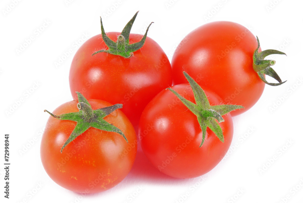 cherry tomato isolated on white cherry tomato isolated on white