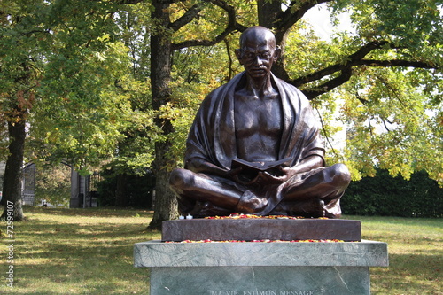 Картината върху платно GANDHI