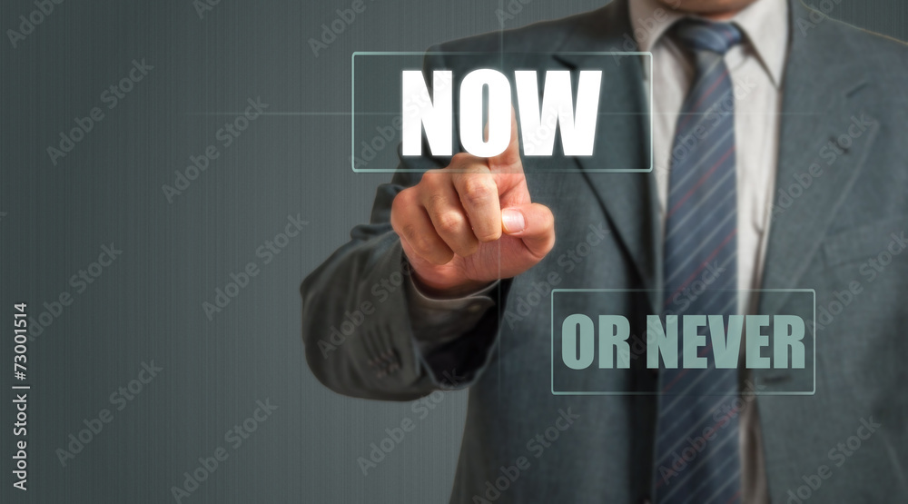 Business Man Choosing Business Man Choosing