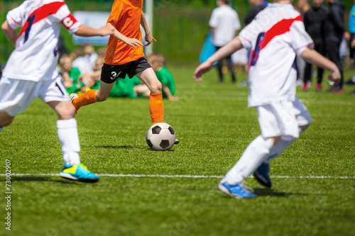 Football soccer match game for children © matimix