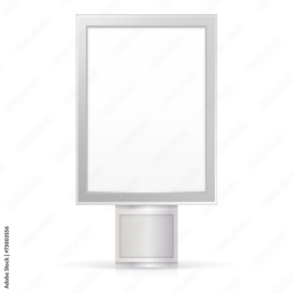 Vector illustration of blank City Light Vector illustration of blank City Light