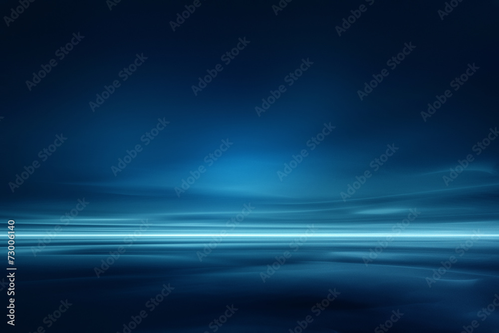 Obraz premium Minimalistic futuristic landscape