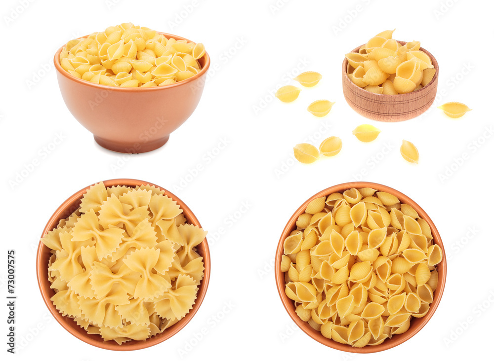 pasta isolated