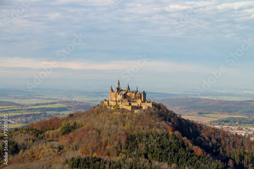 Fairy tale castle Burg Hohenzollern
