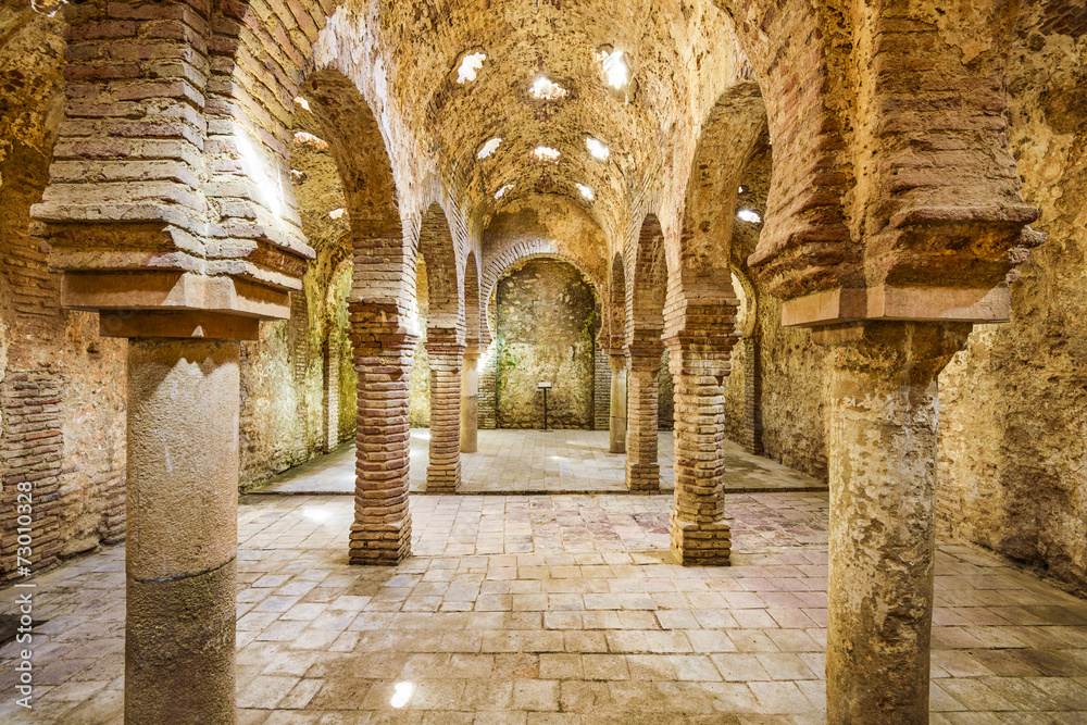 Arab Baths of Ronda, Spain Arab Baths of Ronda, Spain