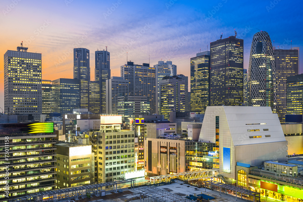 Wunschmotiv: Shinjuku, Tokyo, Japan #73011158