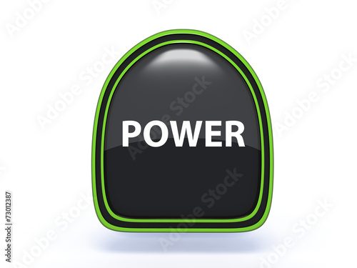 power pick icon on white background