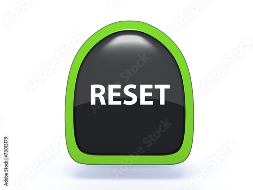 Obraz na płótnie reset pick icon on white background