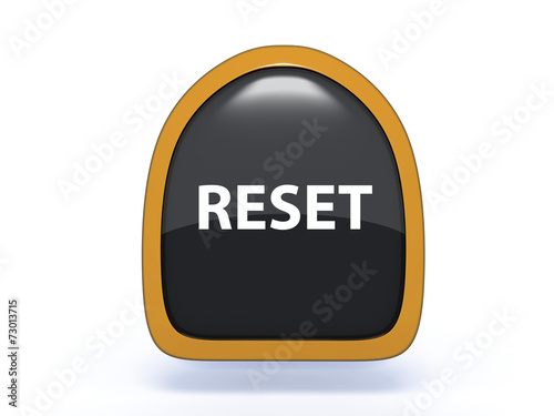 Obraz na płótnie reset pick icon on white background