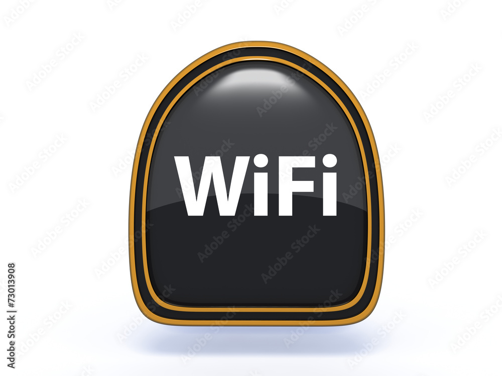 wifi pick icon on white background wifi pick icon on white background