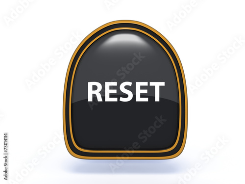 Obraz na płótnie reset pick icon on white background