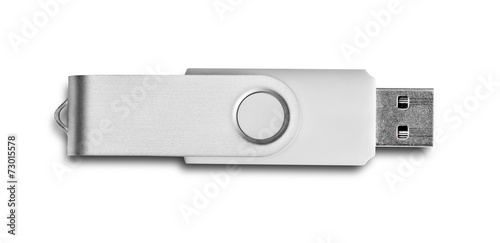 Fényképezés Usb flash drive isolated on white