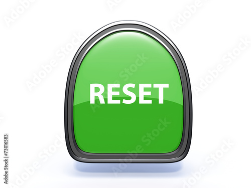 Obraz na płótnie reset pick icon on white background