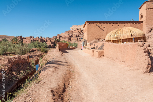 The Kasbah of Ait Benhaddou, Morocco, Africa photo