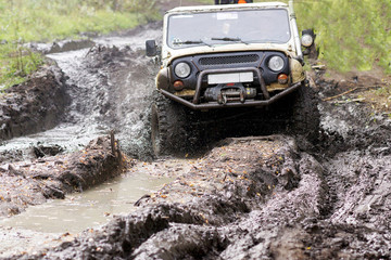 Fototapete Motorsport Extreme driving.  © anikin3