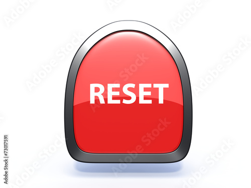 Obraz na płótnie reset pick icon on white background