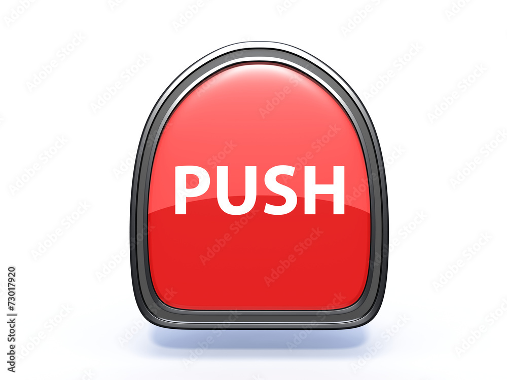 push pick icon on white background push pick icon on white background
