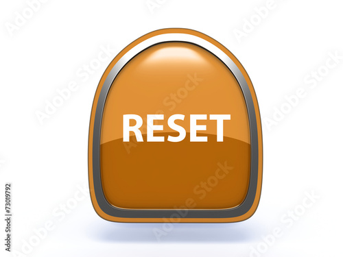 Obraz na płótnie reset pick icon on white background