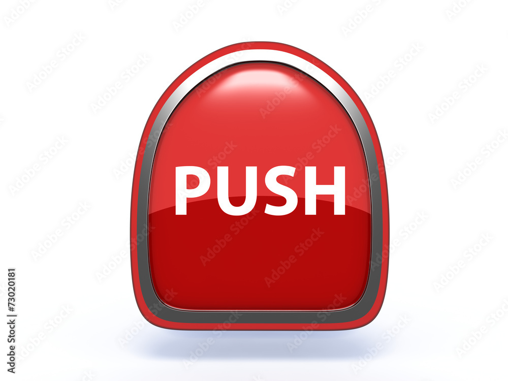 push pick icon on white background push pick icon on white background