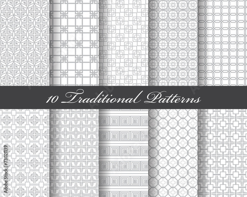 10 traditional patterns