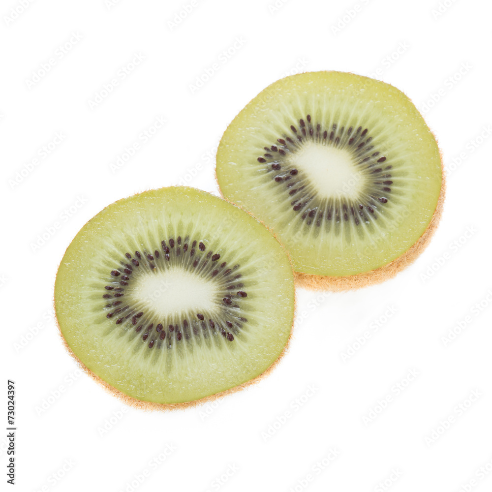 Fototapeta premium kiwi fruit isolated on white background