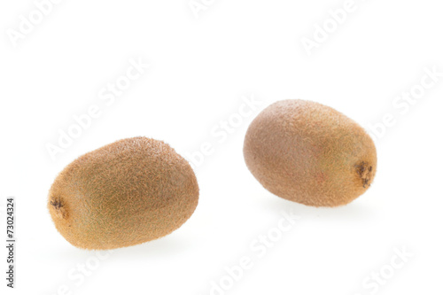 kiwi fruit isolated on white background