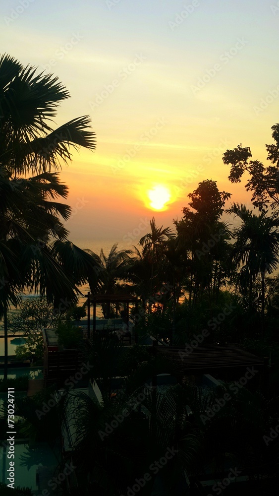 Obraz premium Sunrise at the sea