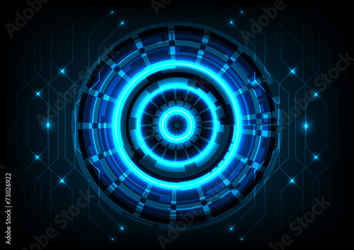abstract background circle technology