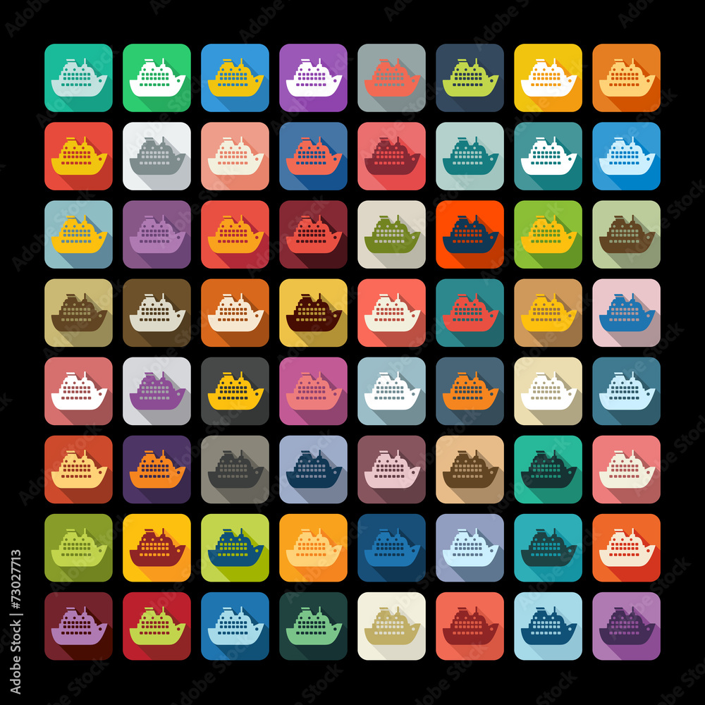 Flat design: liner