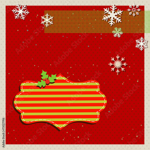 template christmas card