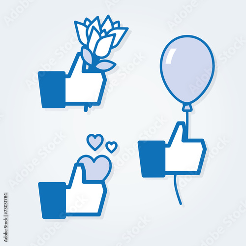 Party and love like thumbs