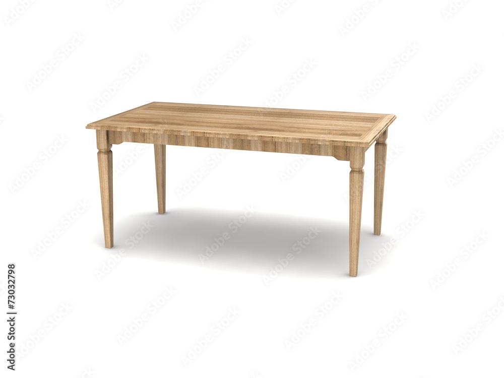 wood desk