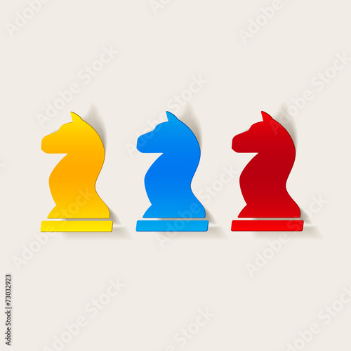 realistic design element: chess