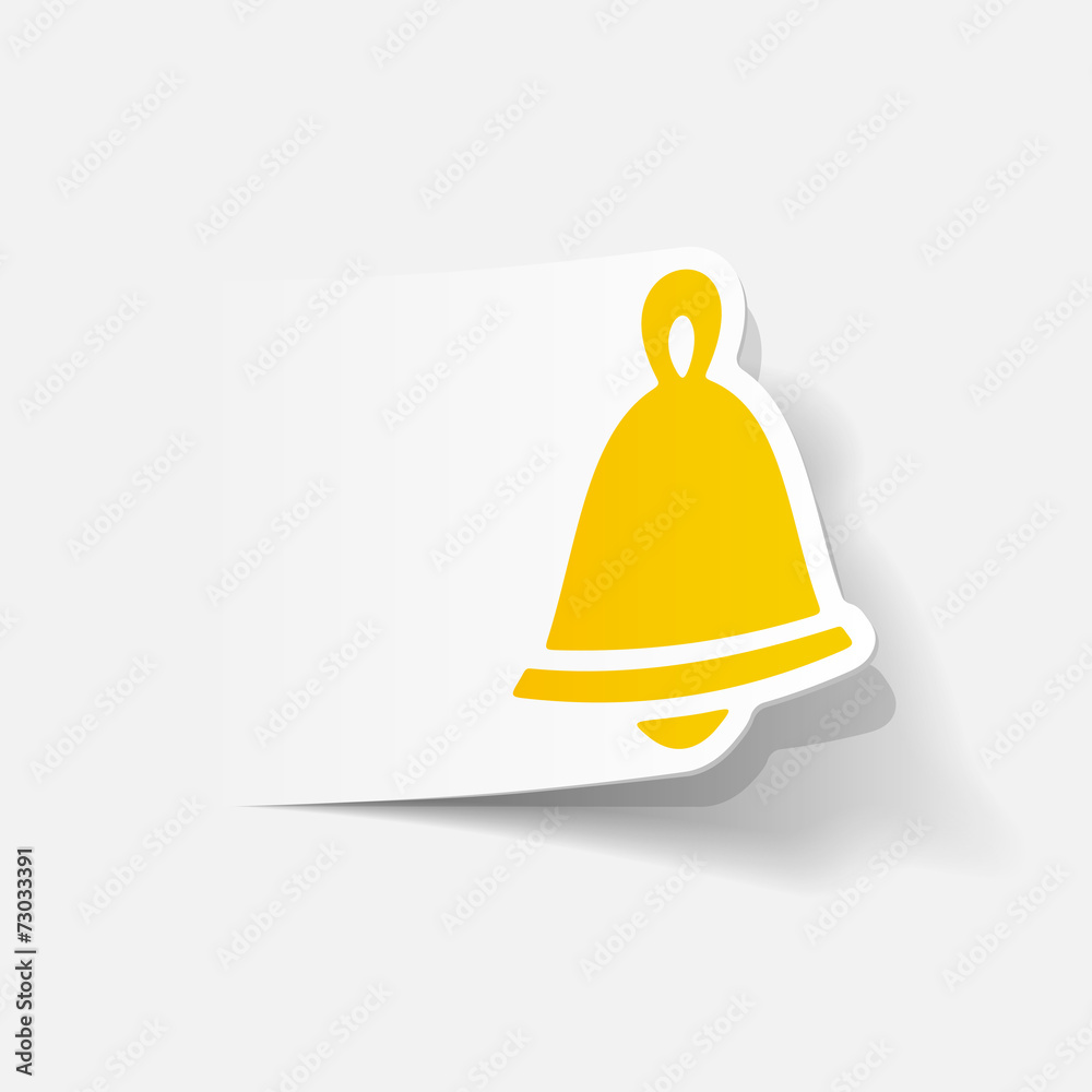 Fototapeta premium realistic design element: christmas bell