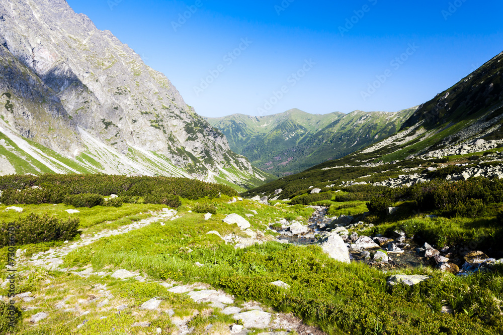 Hlinska Valley, Vysoke Tatry (High Tatras), Slovakia