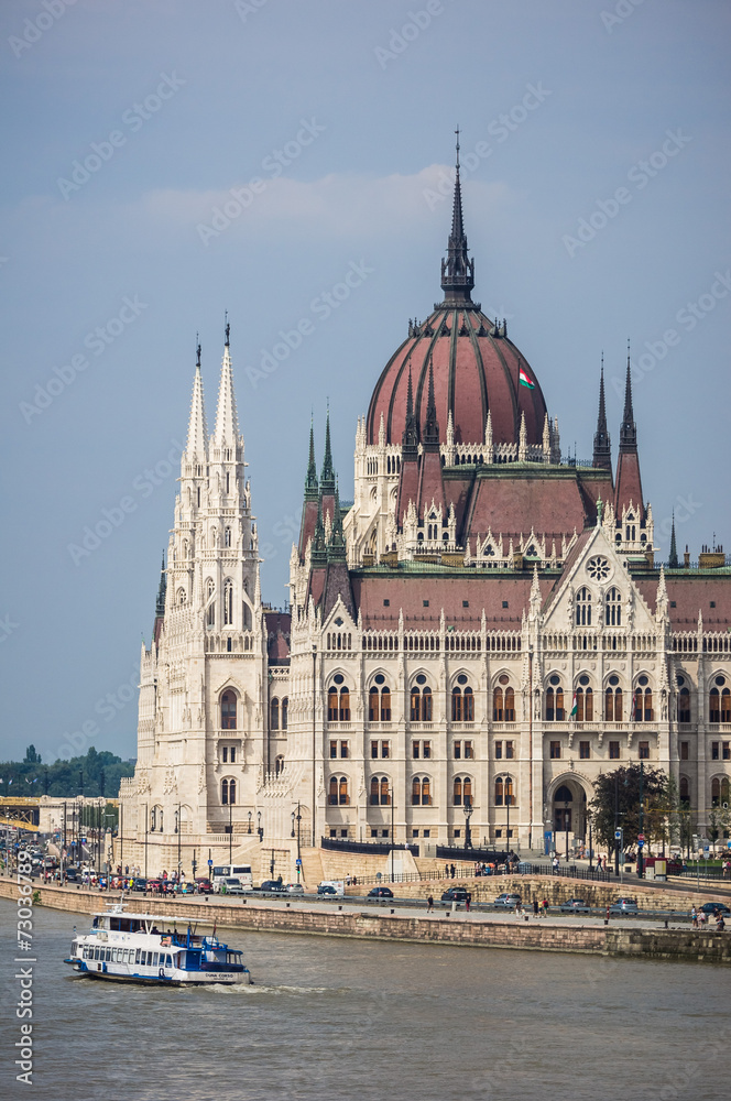 Hungarian Parliament in Budapest