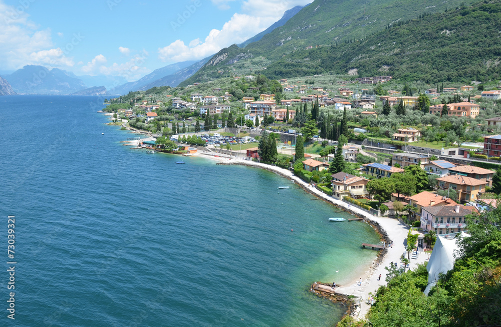 Malcesine - a beautiful relaxed town at lake Garda, Italy