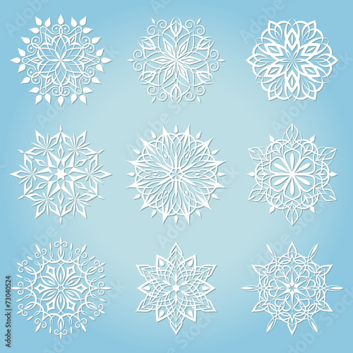 Decorative snowflakes