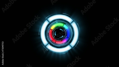 Abstract Lens, animation
