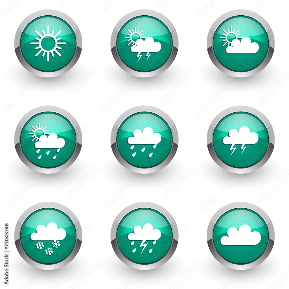 weather forecast vector icons set weather forecast vector icons set