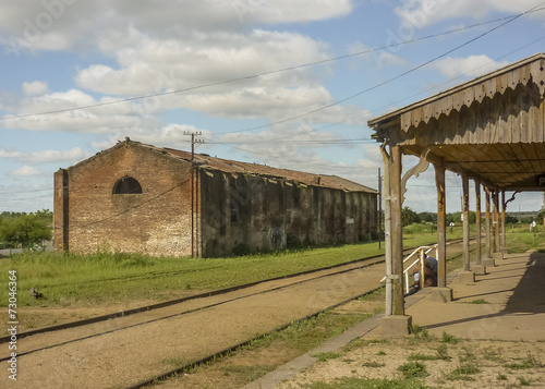 Abandoned Train Station in Uruguay