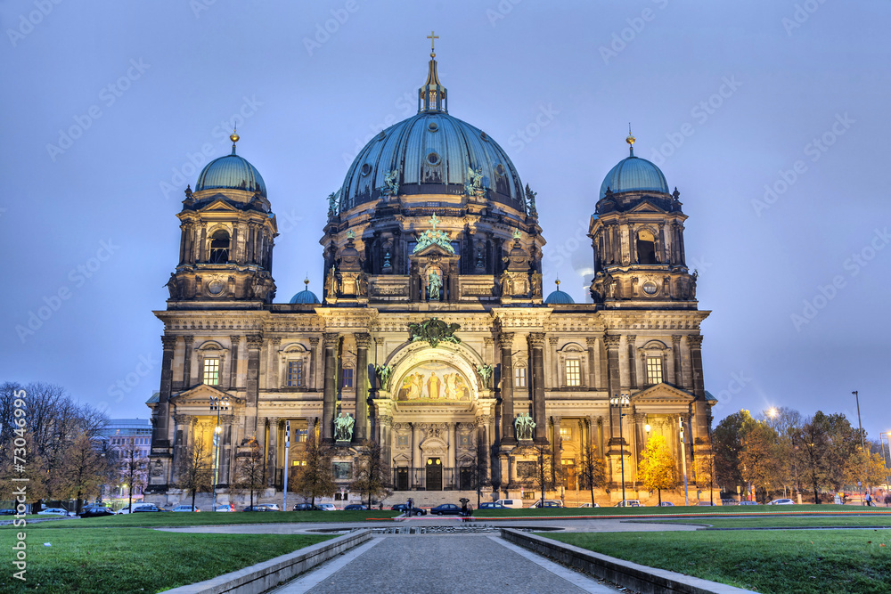 Berlin Cathedral at the evening, Berlin