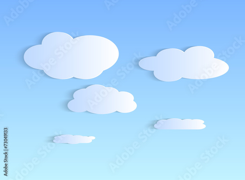Sky Background Illustration
